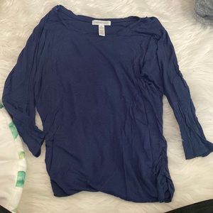 Navy blue shirt